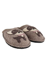 PANTOFOLE AUTUNNO/INVERNO UNISEX  MARRONE